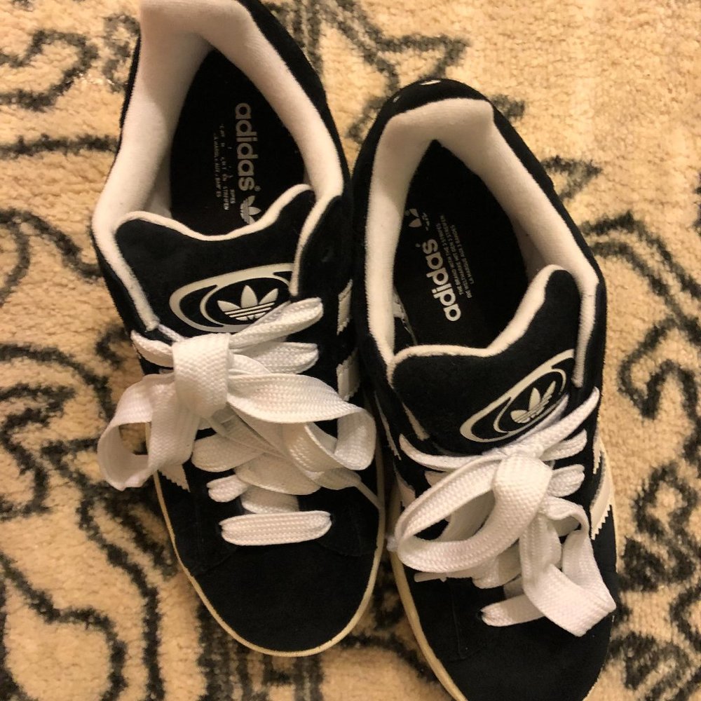 Adidas Campus 00's womens size 7 mens size 6 core black